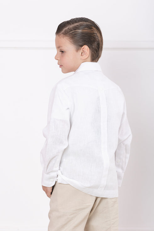 GUAYABERA MANGA LARGA